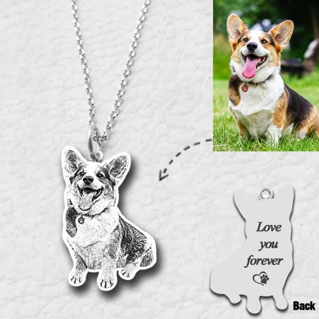 Personalized Pet Photo Necklace